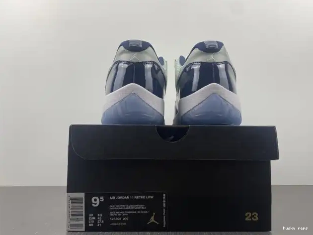 Cheap Husky 11 Retro 528895-007 Low Air Jordan Georgetown 0616